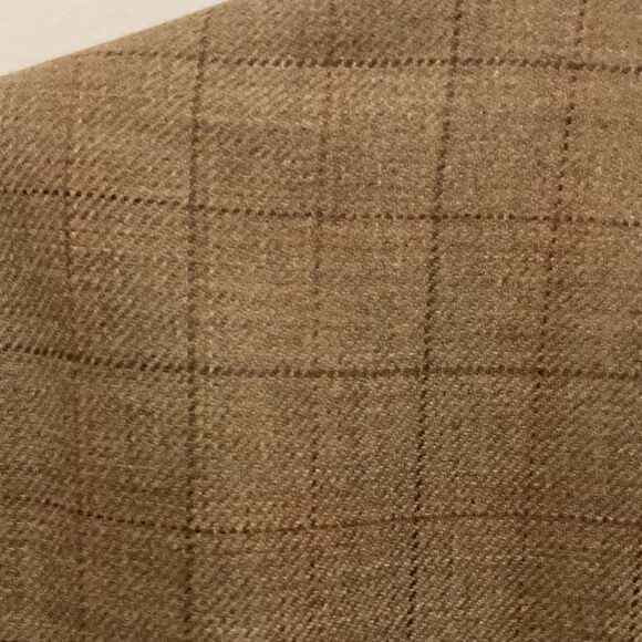 Hugo Boss for Saks Fifth Avenue Cashmere Blend Mens Light Brown Jacket. Size 38S - Picture 3 of 8